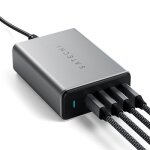 Satechi 165w USB-C 4-port PD Gan Charger - Svemirski siva