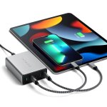 Satechi 165w USB-C 4-port PD Gan Charger - Svemirski siva
