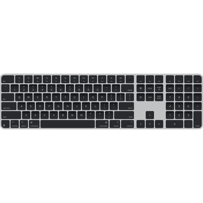 Apple Magic Keyboard USB-C s Touch ID i Numeričkim dijelom 2024 - Crna - HR
