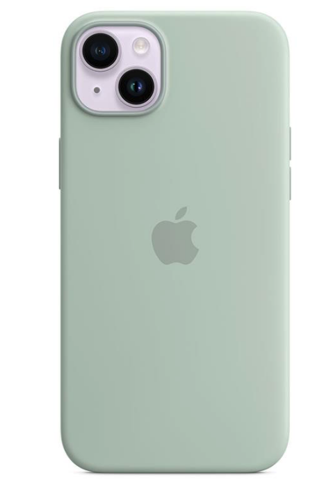 Apple iPhone 14 Plus Silicone Case with MagSafe - Succulent