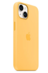 Apple iPhone 14 Plus Silicone Case with MagSafe - Sunglow