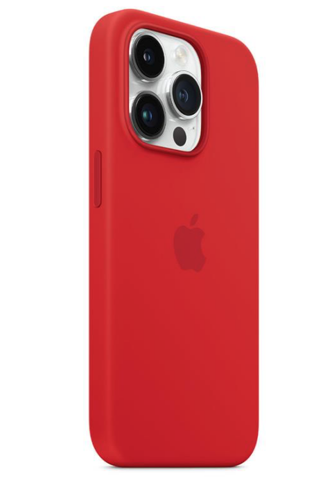 Apple iPhone 14 Pro Max Silicone Case with MagSafe - Product(RED)