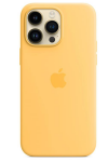 Apple iPhone 14 Pro Max Silicone Case with MagSafe - Sunglow