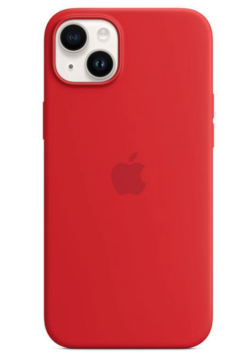 Apple iPhone 14 Plus Silicone Case with MagSafe - Product(RED)