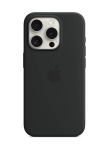Apple iPhone 15 Pro Silicone Case with MagSafe - Black