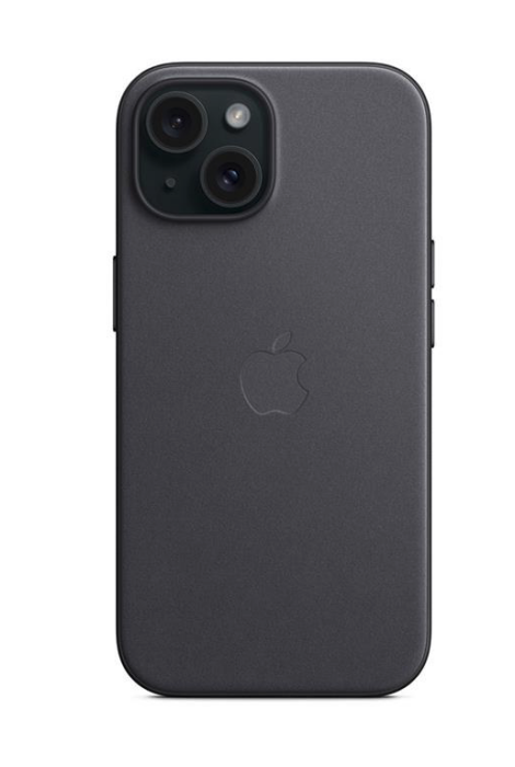 Apple iPhone 15 FineWoven Case with MagSafe - Black