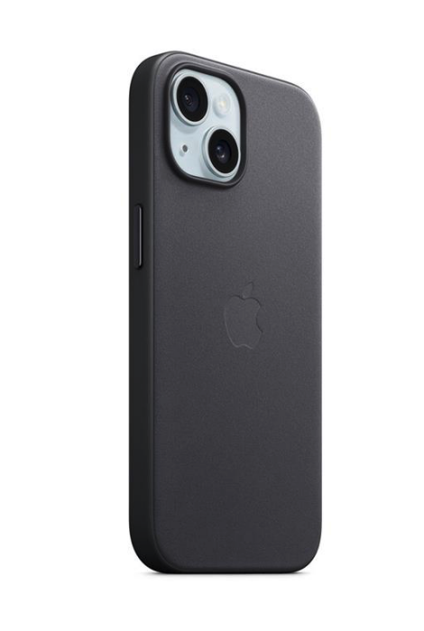 Apple iPhone 15 FineWoven Case with MagSafe - Black