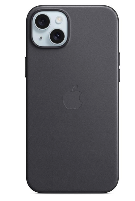 Apple iPhone 15 Plus FineWoven Case with MagSafe - Black