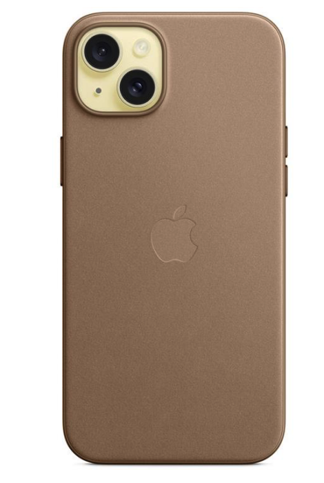 Apple iPhone 15 Plus FineWoven Case with MagSafe - Taupe
