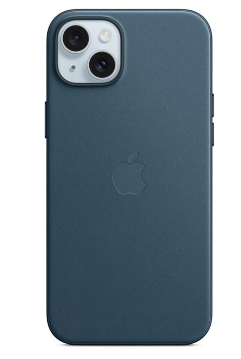 Apple iPhone 15 Plus FineWoven Case with MagSafe - Pacific Blue