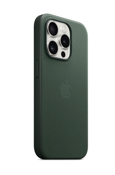 Apple iPhone 15 Pro FineWoven Case with MagSafe - Evergreen