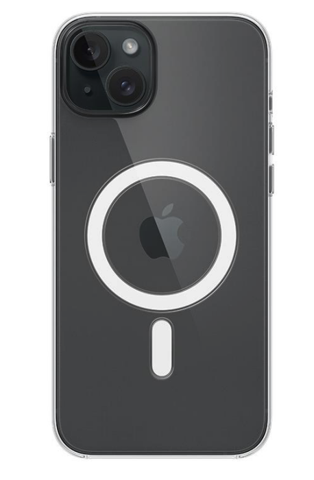 Apple iPhone 15 Plus Clear Case with MagSafe