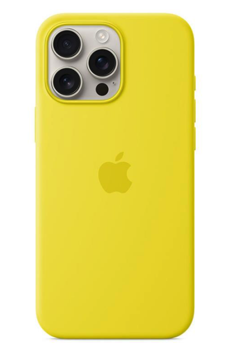 Apple iPhone 16 Pro Max Silicone Case with MagSafe - Star Fruit
