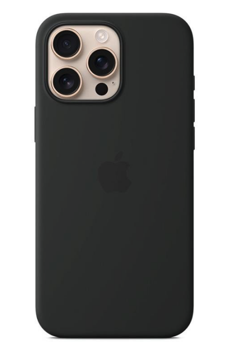 Apple iPhone 16 Pro Max Silicone Case with MagSafe - Black