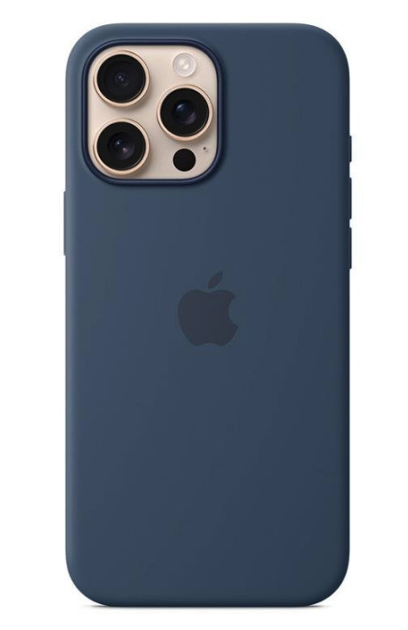 Apple iPhone 16 Pro Max Silicone Case with MagSafe - Denim
