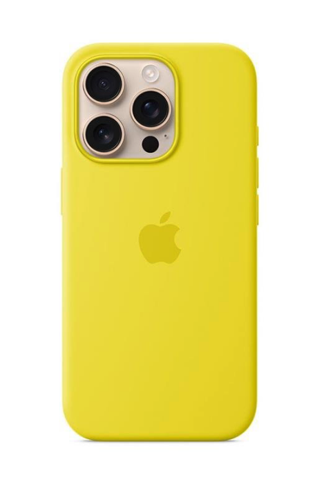 Apple iPhone 16 Pro Silicone Case with MagSafe - Star Fruit