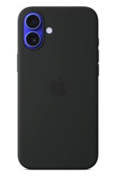Apple iPhone 16 Plus Silicone Case with MagSafe - Black