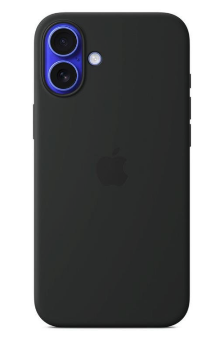 Apple iPhone 16 Plus Silicone Case with MagSafe - Black