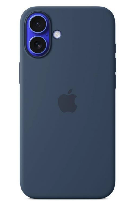 Apple iPhone 16 Plus Silicone Case with MagSafe - Denim
