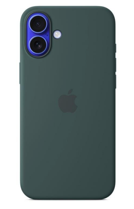 Apple iPhone 16 Plus Silicone Case with MagSafe - Lake Green