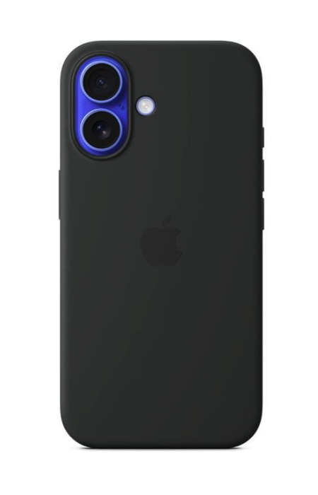 Apple iPhone 16 Silicone Case with MagSafe - Black