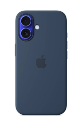 Apple iPhone 16 Silicone Case with MagSafe - Denim