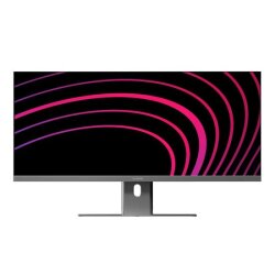 A-Logic 34" EDGE 21:9 Ultrawide QHD (3440x1440) 100Hz Monitor s USB-C Dock i 90W Power Delivery - Siva