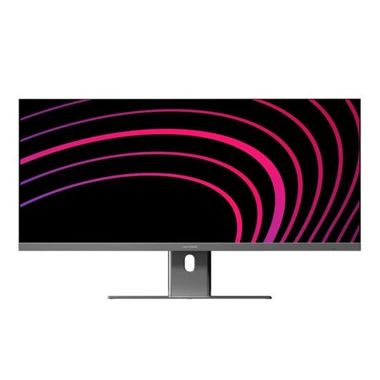 A-Logic 34" EDGE 21:9 Ultrawide QHD (3440x1440) 100Hz Monitor s USB-C Dock i 90W Power Delivery - Siva