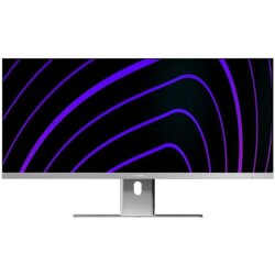 A-Logic 40" EDGE 21:9 Ultrawide QHD (3440x1440) 100Hz Monitor s USB-C Dock i 90W Power Delivery - Srebrna