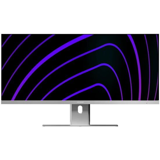 A-Logic 40" EDGE 21:9 Ultrawide QHD (3440x1440) 100Hz Monitor s USB-C Dock i 90W Power Delivery - Srebrna
