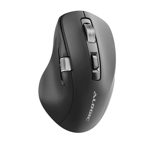 A-Logic Apex Bluetooth USB-C Rechargeable 7 Keys Programmable Mouse - Crna
