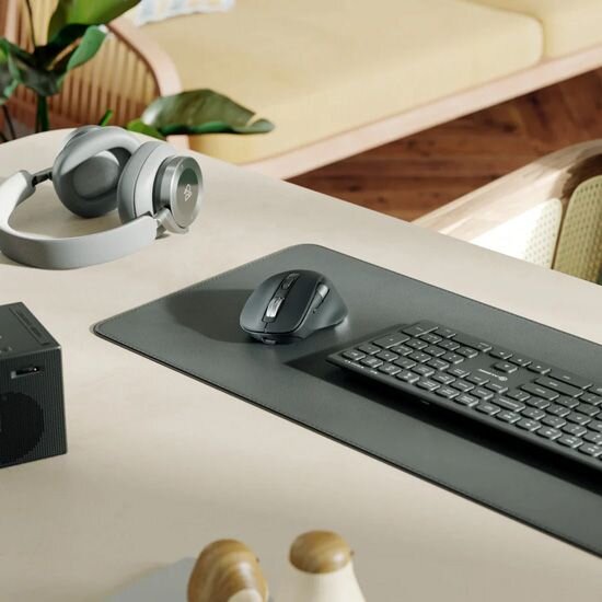 A-Logic Apex Bluetooth USB-C Rechargeable 7 Keys Programmable Mouse - Crna