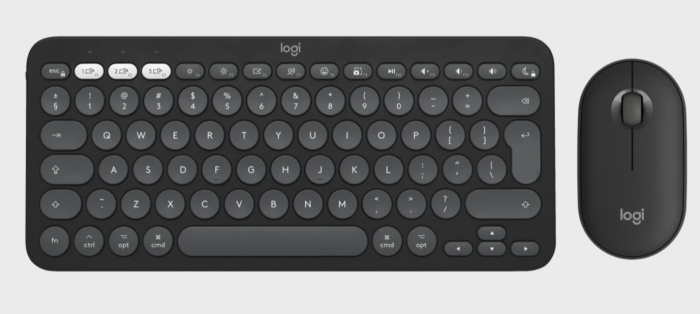 Logitech Pebble 2 Combo for Mac - Grafitna