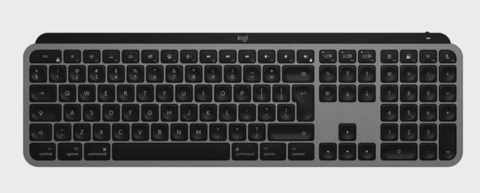 Logitech MX Keys S for Mac - Crna