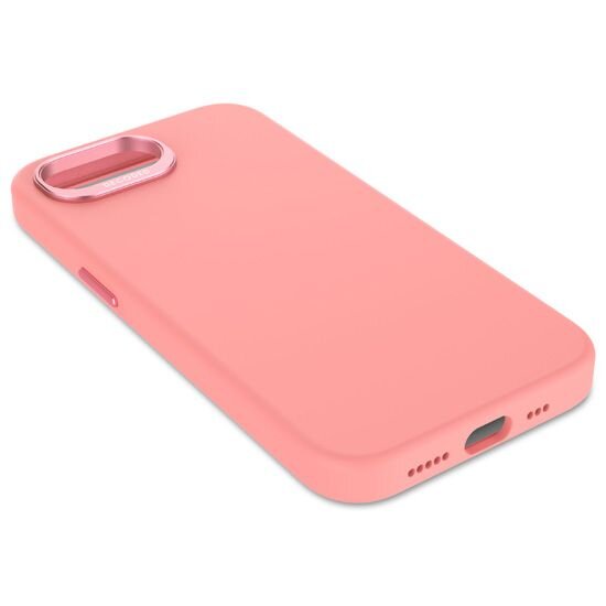 Decoded antimikrobna silikonska MagSafe maskica za iPhone 16E - Roza