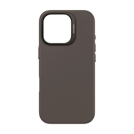 Decoded Antimicrobial Silicone MagSafe maskica za iPhone 16 Pro - Siva