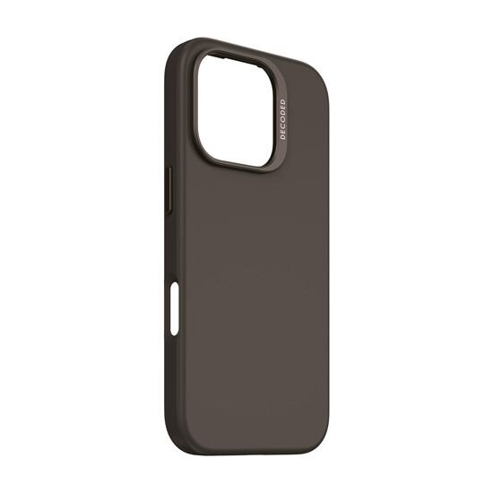 Decoded Antimicrobial Silicone MagSafe maskica za iPhone 16 Pro - Siva