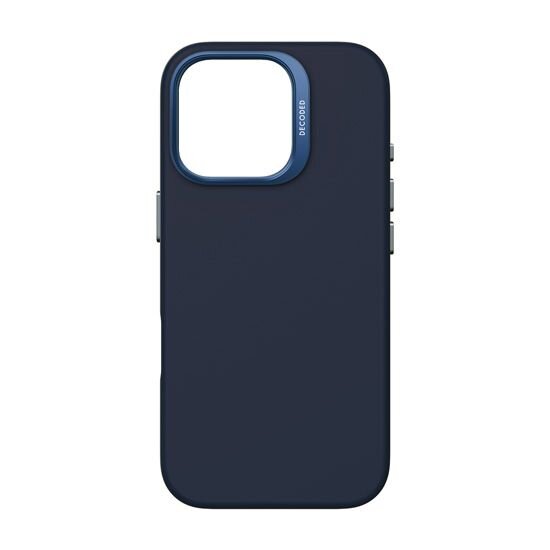 Decoded Antimicrobial Silicone MagSafe maskica za iPhone 16 Pro - Tamno Plava