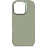 Decoded Antimicrobial Silicone MagSafe maskica za iPhone 16 Pro - Zelena