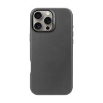 Decoded Leather Case za iPhone 16 Pro Max – crna kožna maskica s MagSafe podrškom.