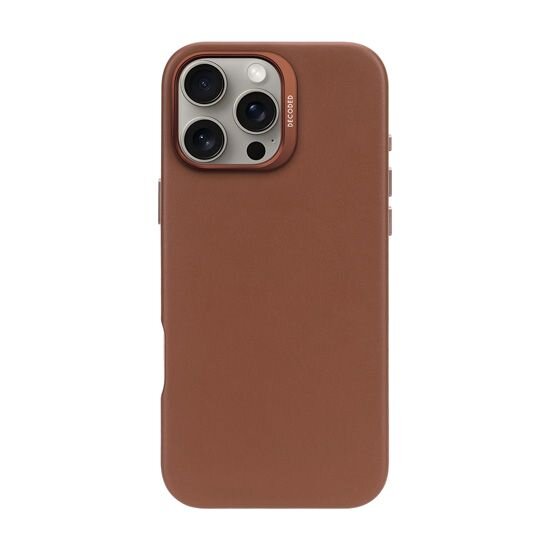 Decoded Leather Case za iPhone 16 Pro Max - Smeđa