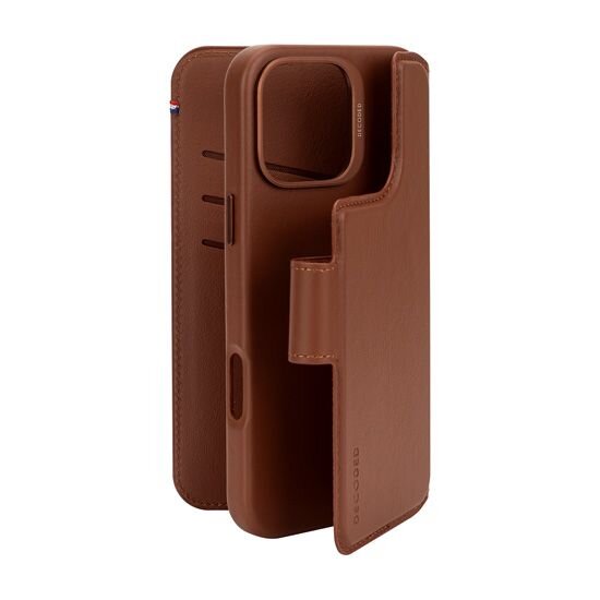 Decoded MagSafe Detachable Folio za iPhone 16 Pro Max - Smeđa