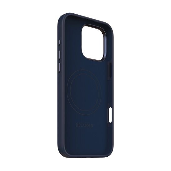 Decoded Antimicrobial Silicone MagSafe Case za iPhone 16 Pro Max – Plava