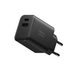 Native Union Fast GaN Charger PD 45W 1C + 1A - Crna