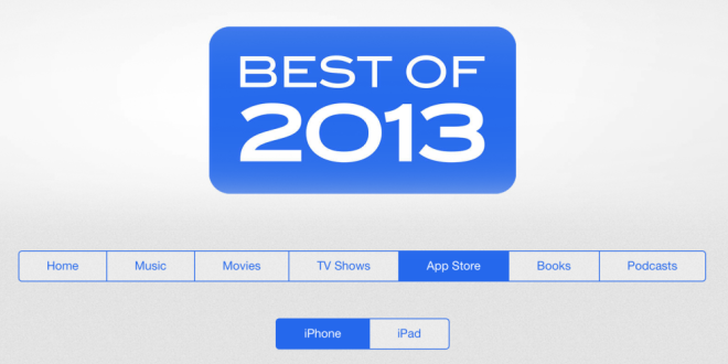 Apple izabrao najbolje digitalne sadržaje za 2013. godinu