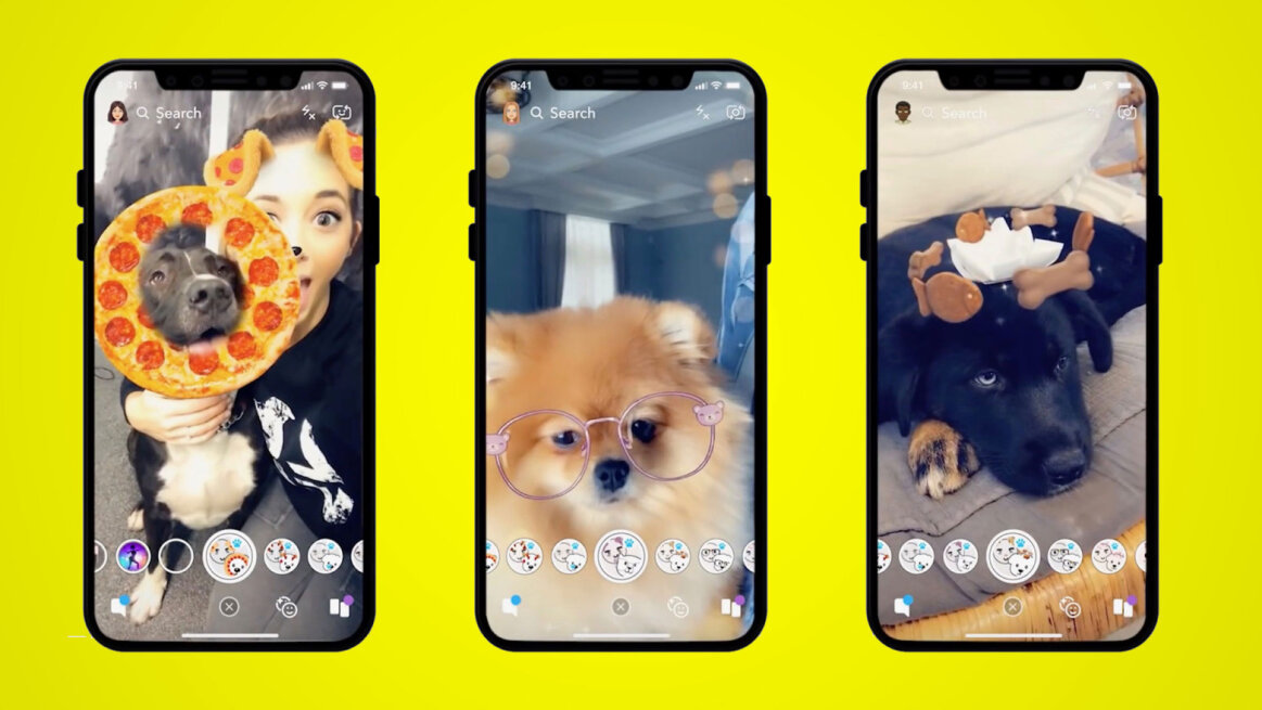 Filteri na Snapchatu napokon dostupni i za pse
