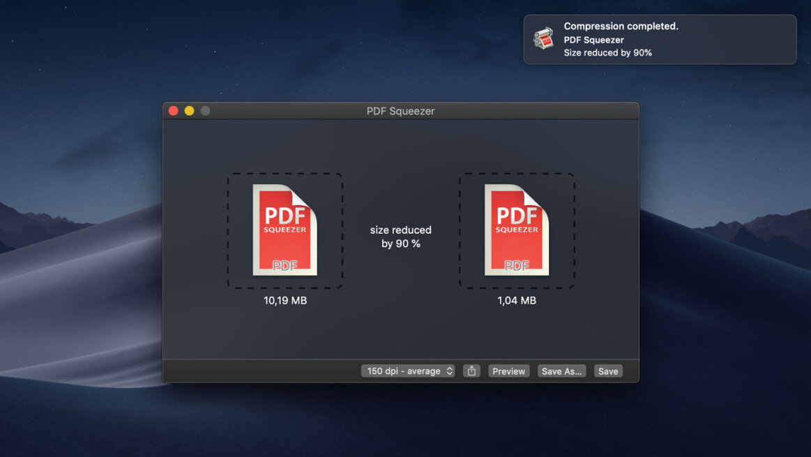 Jednostavno komprimirajte PDF datoteke